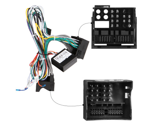 Адаптер штатного усилителя FEELDO Peugeot 407 2004-2009 CANBUS (7461)