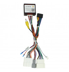 Адаптер штатного усилители FEELDO Renault Captur Duster Logan Koleos Clio Trafic Master Kadjar CAN-BUS (3323)