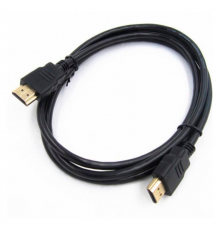 Кабель TCOM HDMI - HDMI v1.4 6мм 30AWG 1.5м black
