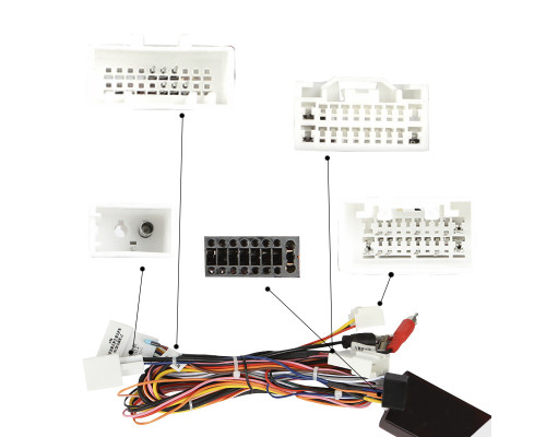 Адаптер штатного усилителя FEELDO Toyota Avalon 3 2005-2010 CAN-BUS (7510)