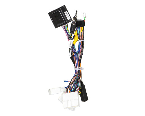 Адаптер штатного усилителя Фишка FEELDO Toyota Camry (USA) Land Cruiser Fortuner Prius RAV4 Highlander CAN-BUS (1885)