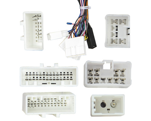 Адаптер штатного усилителя Фишка FEELDO Toyota Camry (USA) Land Cruiser Fortuner Prius RAV4 Highlander CAN-BUS (1885)