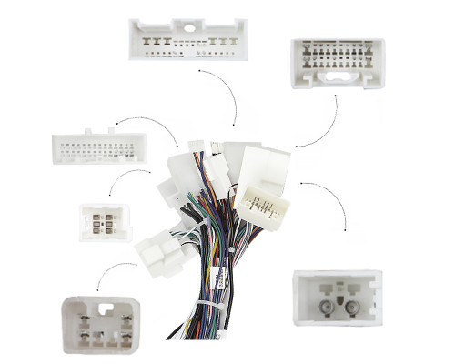 Адаптер штатного усилителя FEELDO Toyota Land Cruiser Prado 120 2002-2009 Lexus GX 470 2002-2009 CAN-BUS (7449)