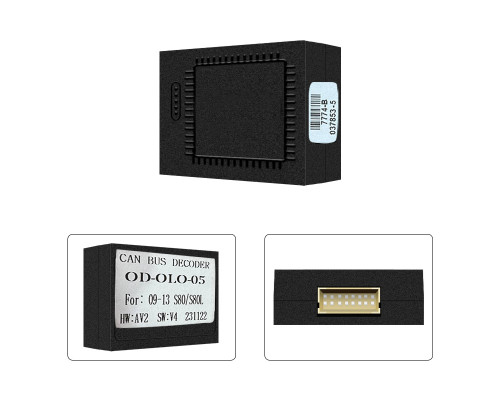 Адаптер штатной магнитолы FEELDO Volvo S80 S80L 2009-2013 CAN-BUS (7774)