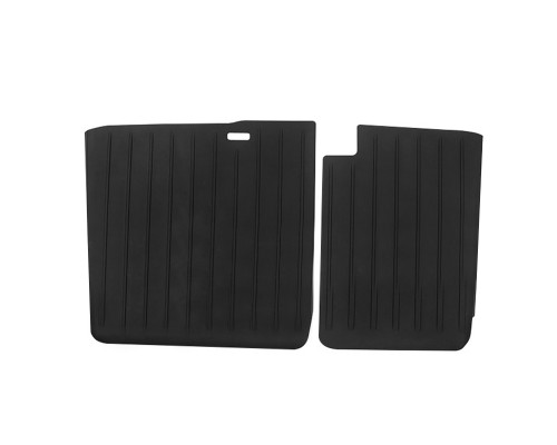 Защитная накладка Tesla Model 3 (TSL22062401) в багажник на задние спинки сидений Black