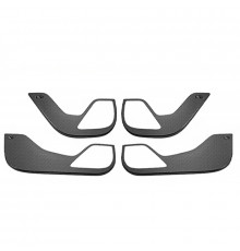 Защитные накладки на низ дверей для BYD Yuan UP 4 шт из углеродного волокна