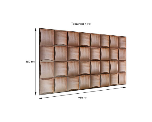 Декоративная ПВХ панель 960х480х4мм SW-00000580