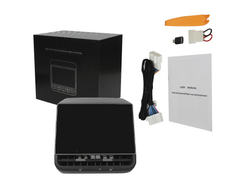 Мультимедийный экран Mekede MTS1 8,66" для Tesla model 3 Y для пассажира Android Car-Play + Android auto с Управление климатом Prime 4/64 Car-Play