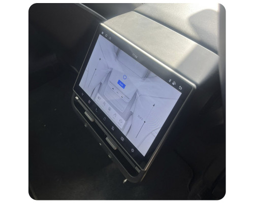 Мультимедийный экран Mekede MTS1 8,66" для Tesla model 3 Y для пассажира Android Car-Play + Android auto с Управление климатом Prime 4/64 Car-Play