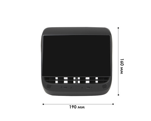 Мультимедийный экран Mekede MTS3 7" для Tesla model 3 Y для пассажира Android Car-Play + Android auto с Управление климатом Prime 2/32 Car-Play