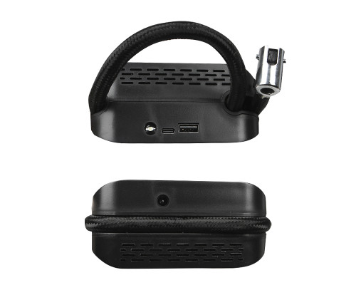 Портативный автомобильный компрессор HELLOLEIBOO CQB-006 беспроводной с дисплеем