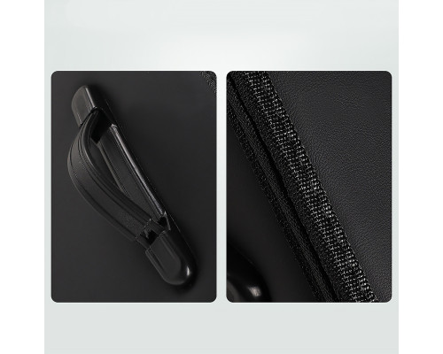 Автомобильный органайзер 5699 Gray компактный вместительный два отдела для хранения на магнитах с ручкой  66*32*29 см