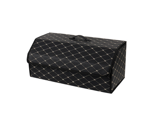 Автомобильный органайзер XY0-52 Black-Gold компактный вместительный два отдела для хранения на магнитах с ручкой  55*31*29 см