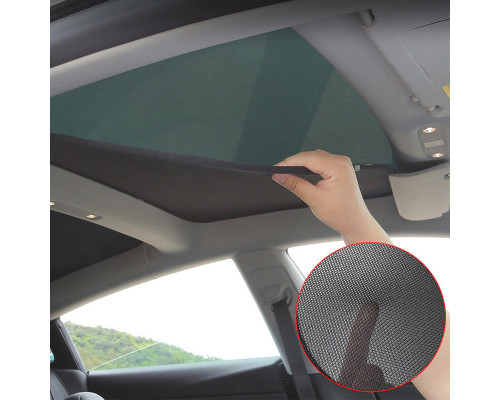 Автомобильная солнцезащитная шторка для панорамы Tesla Model 3 2019-2023 Black