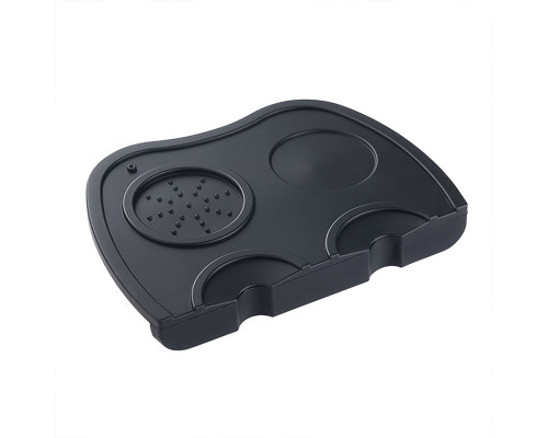 Коврик для темперовки кофе Choxila 11702 21*15*3 см нескользящий силиконовый Black