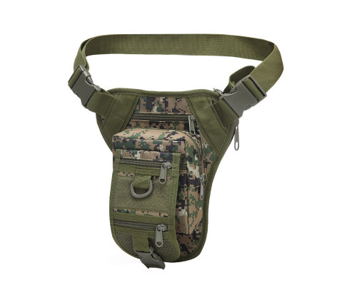 Сумка тактическая на пояс AOKALI Outdoor A176 Green Acu
