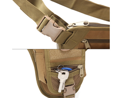 Сумка тактическая на пояс AOKALI Outdoor A176 Sand