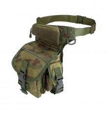 Сумка тактическая на бедро AOKALI Outdoor A90 Camouflage Green