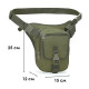 Сумка тактическая на пояс AOKALI Outdoor A9001 Green