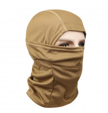 Тактическая балаклава 001 маска подшлемник демисезонная Brown
