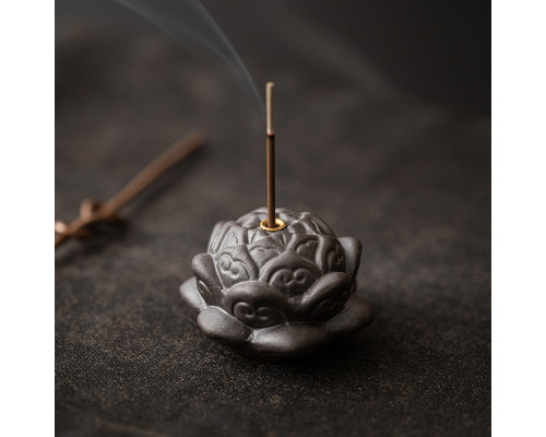 Подставка держатель для благовоний YYPJ005 Лотос керамическая