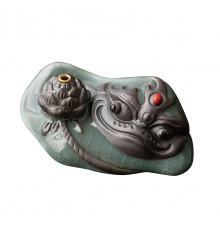 Подставка держатель для благовоний YYPJ006 Жабка керамическая