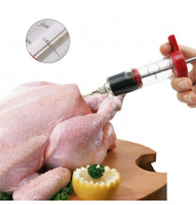Кухонный шприц для маринования мяса и птицы, инжектор для соусов