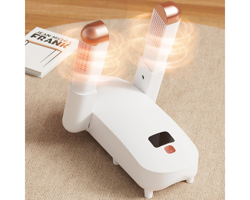 Сушилка для обуви YM-102 компактная антибактериальная и стерилизующая с таймером White