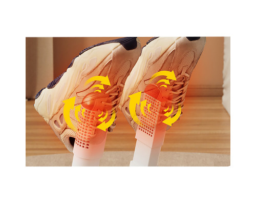 Сушилка для обуви YM-102 компактная антибактериальная и стерилизующая с таймером White