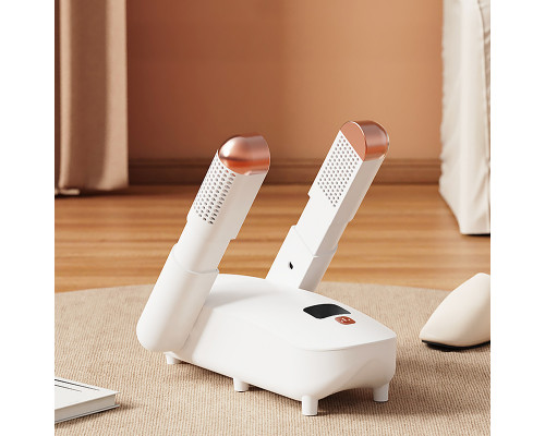 Сушилка для обуви YM-102 компактная антибактериальная и стерилизующая с таймером White