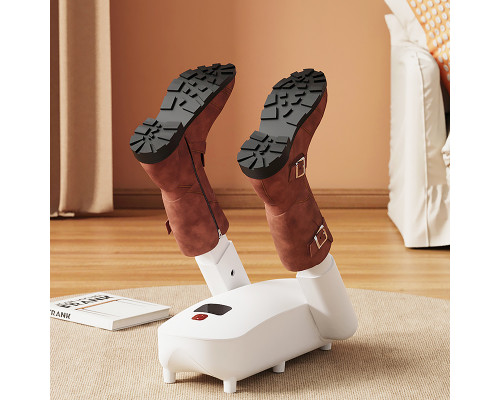 Сушилка для обуви YM-102 компактная антибактериальная и стерилизующая с таймером White