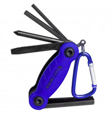 Мультитул West Biking YP0719243 карманный набор инструментов для велосипеда Blue