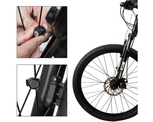 Велокомпьютер West Biking 0702054 с подсветкой White Проводной