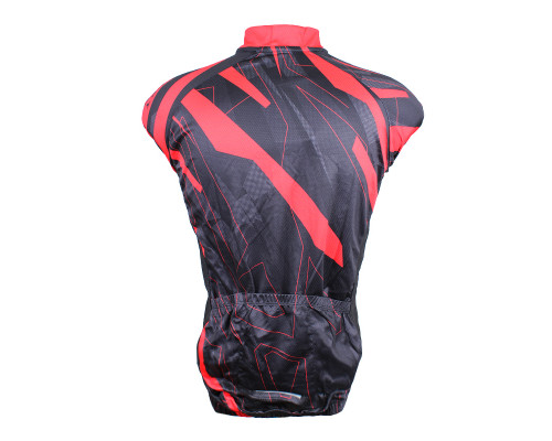 Вело костюм для мужчин KIDITO KM-CT-09202 кофта с длинным рукавом штаны Red XS