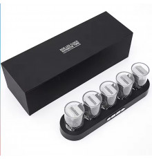 Цифровий ламповий годинник RGB Nixie black