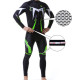 Вело костюм для мужчин X-Тiger XM-CT-013 кофта с длинным рукавом штаны Green 3XL