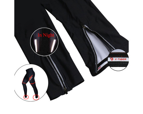 Вело костюм для мужчин X-Тiger XM-CT-013 кофта с длинным рукавом штаны Red 3XL