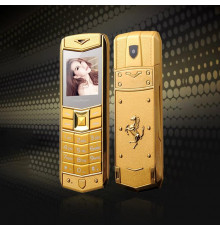 Телефон H-Mobile A8 (Mafam A8) gold. Vertu design