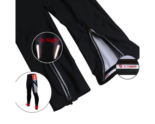 Вело костюм женский X-Тiger XW-CT-154 кофта с длинным рукавом штаны Red L