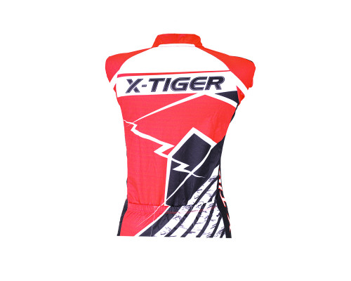 Вело костюм женский X-Тiger XW-CT-154 кофта с длинным рукавом штаны Red XL