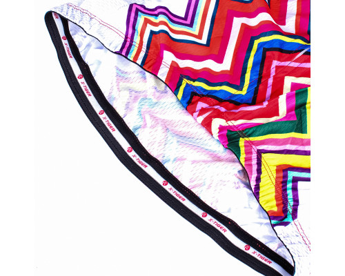 Вело костюм женский X-Тiger XW-CT-155 кофта с длинным рукавом штаны Multicolor Zigzag XL