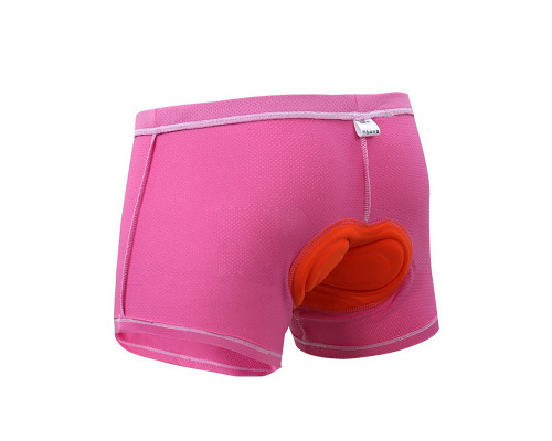 Трусы велосипедные для мужчин X-Тiger XM-DNK-16701 с гелевым 3D памперсом Pink XXL
