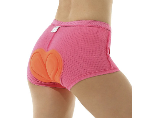 Трусы велосипедные для мужчин X-Тiger XM-DNK-16701 с гелевым 3D памперсом Pink XXL