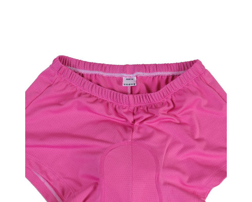 Трусы велосипедные для мужчин X-Тiger XM-DNK-16701 с гелевым 3D памперсом Pink XXL