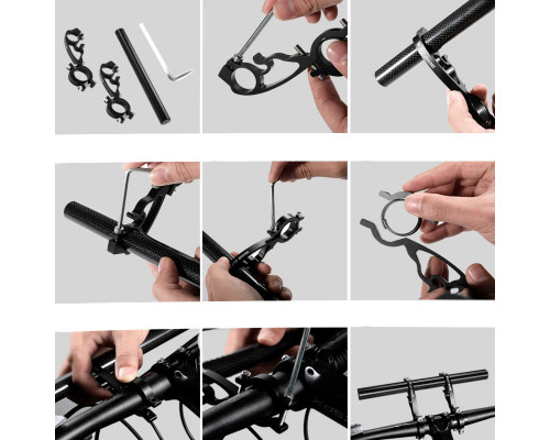 Расширитель руля для велосипеда West Biking YP0719246 Black