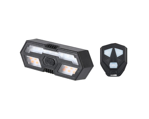 Задний фонарь велосипедный West Biking YP0701314 габаритный с указанием поворотов для велосипеда