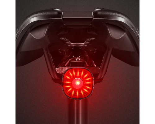 Фонарь велосипедный West Biking YP0701409-WT09 задний велогабарит умный велофонарь