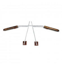 Автомобильная вешалка 11568 (11569) для верхней одежды на подголовник плечики Brown