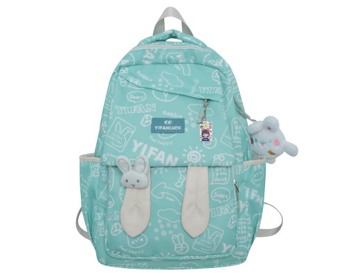 Рюкзак подростковый 230632 Зайка 20L Green