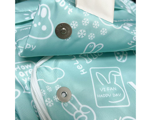 Рюкзак подростковый 230632 Зайка 20L Green